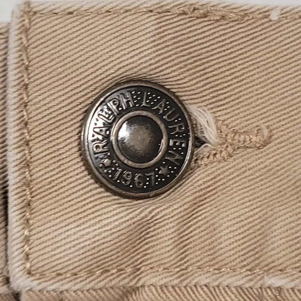 Polo Ralph Lauren‎ Pants Men's 38x32 Straight Leg 5-Pocket Khaki Cotton